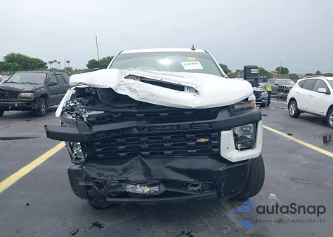 2020 Chevrolet Silverado 2Wd Long Bed Wt из США, поврежденный, VIN 1GC0WLE77LF221103
